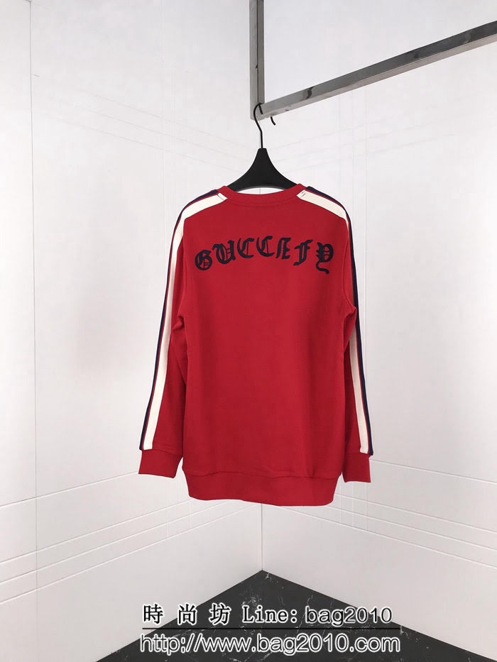 GUCCI古馳 18ss秋冬新款 小蜜蜂圖案 純棉衛衣 情侶款 ydi1404